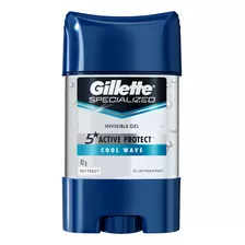 Gillette Cool Wave Desodorante Gel Antitranspirante 82g