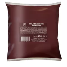 Molho Barbecue Heinz Sem Glúten Em Pacote 2 Kg