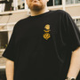 Camisa Preta Traje Cazétv