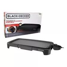 Parrillera Plancha Eléctrica Black Decker Antiadherente 50cm