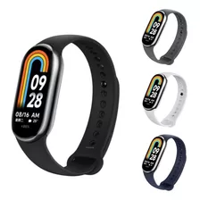  Relógio Xiaomi Mi Band 8 Global C/3 Pulseira + 1 Película