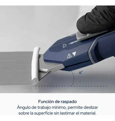 Cutter Cuchilla Raspador Bremen 2 En 1 Hoja Trapezoidal 8794