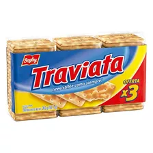 Pack X 16 Unid Galletitas Sandwich 303 Gr Traviata Galleti