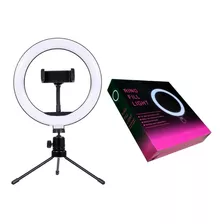 Ring Light Luz Mesa Para Maquiagem E Video 20 Cm Lle8