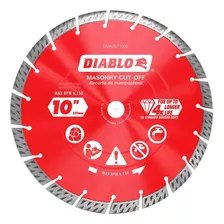 Diablo 10 Pulgadas Discos De Corte Turbo Segmentados En Form