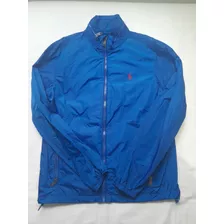 Chamarra Ralph Lauren Rompe Viento Azul Talla Chica Original