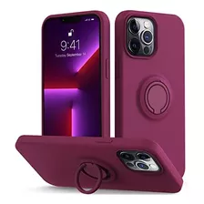 Funda Vooii Para iPhone 13 Pro- Winered