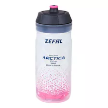 Botella Térmica Caramanhola Bike Zéfal Arctica Promocional De 550 Ml, Color Rosa