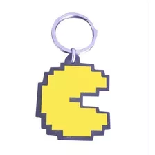 Chaveiro Pac Man Emborrachado