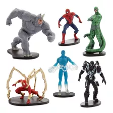 Set Figuras X 6 Spiderman (10 Cm) A1437