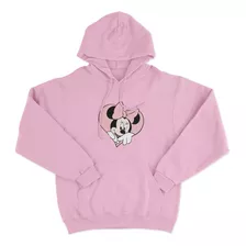 Buzo De Algodón Rosa - Minnnie Mouse - Disney