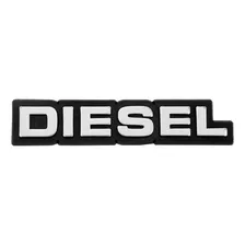 Emblema Adesivo Diesel Pick-up Grande Cromado