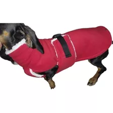 Capa Para Perros Salchichas En Polar Forrado En Sherpa!!