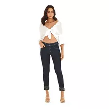 Calça Jeans Skinny Cos Medio Morena Rosa 205118 - Jeans Esc