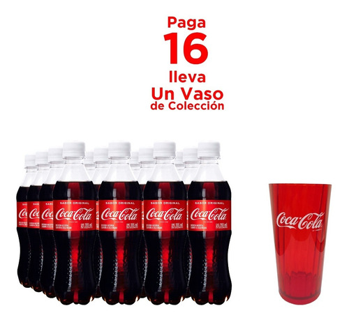 Refresco Coca - Cola Sabor Original Pet 355ml Promoción.