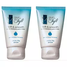 Creme Depilatório Rosto Skin So Soft 30g Avon 2 Unidades