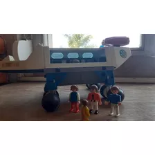 Lote Playmobil Vehículo Espacial + Muñecos Grandes + Niños