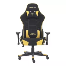 Silla Gamer Ocelot Gaming Ost-wild Yellow Amarillo Negro Nyl