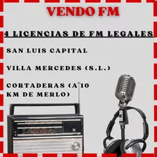 4 Licencias De Radio Fm En San Luis