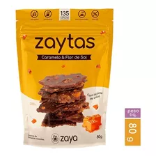 Lascas De Brownie S/ Gluten Zaytas Caramelo & Flor De Sal