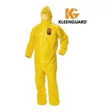 Braga Traje Desechable Amarillo Anti Quimicos Kleenguard 