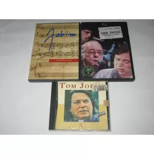 Tom Jobim - Concerti Live+sinfônico+minha Hist. - 2 Dvd + Cd