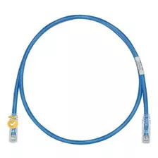 Cable De Red Utp Panduit Patch Cord Lszh Azul Cat6 1mts 