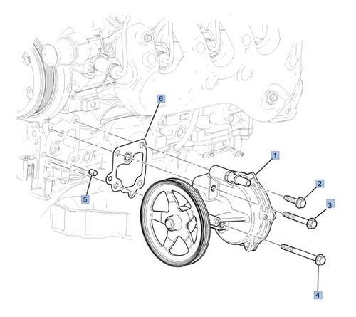 Bomba Vacio Chevrolet Silverado 1500 4.3l V6 2015 Foto 5