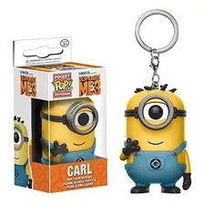 Carl Minion (mi Villano Favorito)llavero Funko Pop Con Caja