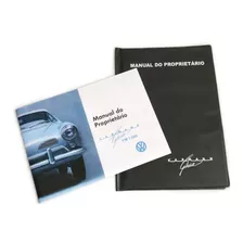 Manual Do Proprietário Karmann Ghia 1969 + Capa E Brinde