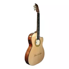 Guitarra Electroacústica Funda Tahalí Dos Plumillas Paquete