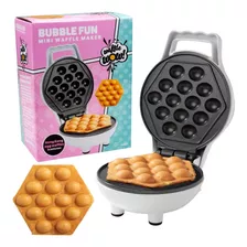 Bubble Mini Waffle Maker - Haga El Desayuno Especial Estilo 