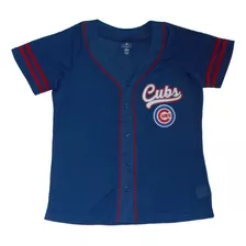 Casaca Baseball - M - Chicago Cubs (mujer) - Original - 094