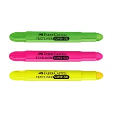 Resaltador Super Gel Faber Castell X 4 Colores