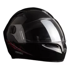 Casco Moto Vertigo V32 Line Negro