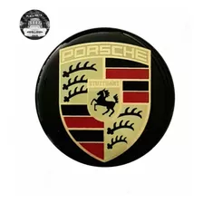 Emblema Logo Adesivo Calota Roda Porsche 48mm - A Unidade 