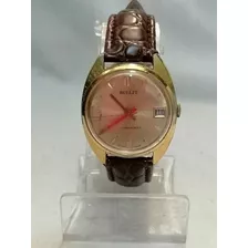 Reloj Bullit Vintage Caballero Cuerda Funciona Suizo Oferta