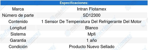 Sensor Refrigerante Cts Audi 100 Todos Todos 92/94 Intran Foto 2