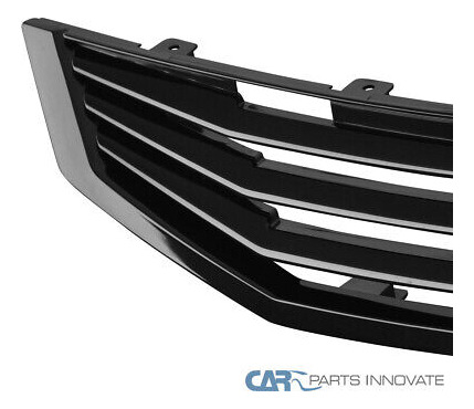 Fits Honda 08-10 Accord 2dr Coupe Black Front Bumper Hoo Oaa Foto 2