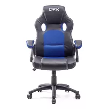 Cadeira Gamer Azul Profissional Giratória Gt5 Dpx