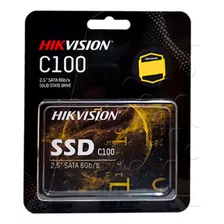 Disco Solido Ssd 9600gb Hikvision C100 Sata 3 Pc Notebook Color Negro