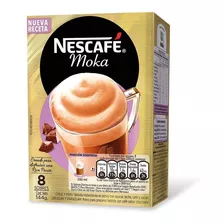 Cafe Capuccino Moka Nescafé (capuchino) X8 Sobres Tcec