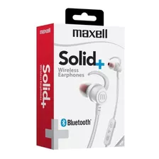 Auriculares Maxell Solid Bluetooth Microfono Bt100 Original