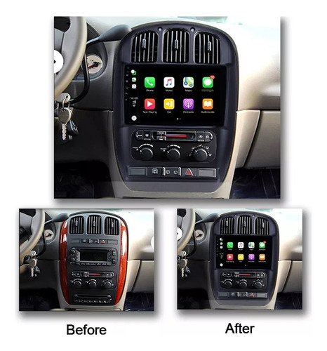 Estereo Chrysler Voyager 00 08 Pantalla Android Radio Wifi Foto 3