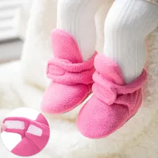 Zapatos De Bebé Antideslizante Caliente Cómodo Suela Blanda