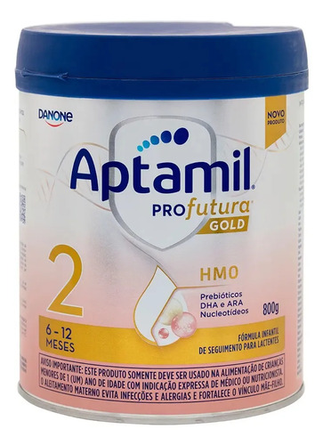 Fórmula Infantil: Aptamil Profutura Gold 2 800g - 6-12 Meses N/a