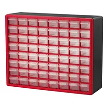 10164, 64 Drawer Plastic Parts Storage Hardware And Cra...