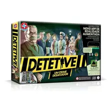 Jogo De Mesa Tabuleiro Detetive Com App Multijogador Estrela