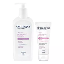 Dermaglós Combo Hidratación Corporal Emulsión Y Crema Manos