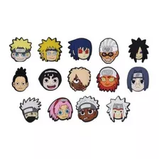 Pins/botons/enfeites/broches Para Crocs Naruto Kit 14 Pins